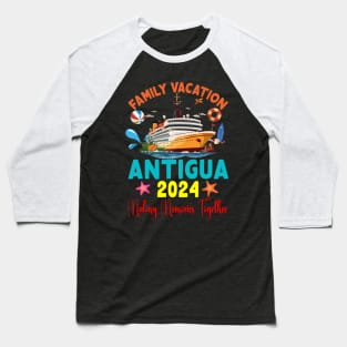 Family Vacation Antigua 2024 Family Matching Group Summer Baseball T-Shirt